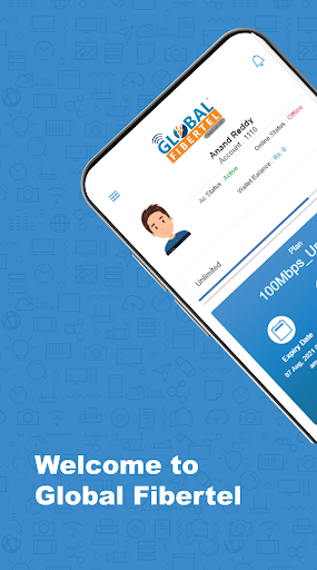 Android application GLOBAL FIBERTEL screenshort