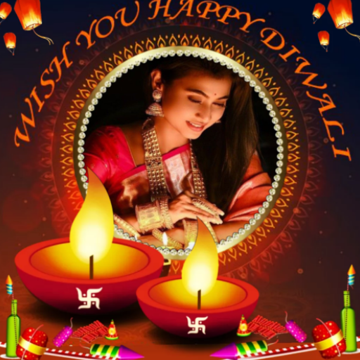 Diwali Photo Editor Frame 2024 logo