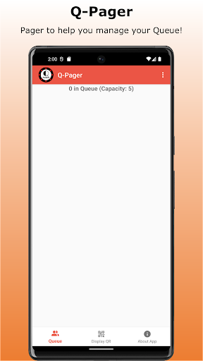 Android application Q-Pager screenshort