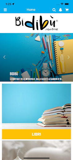 Android application Bidibù screenshort
