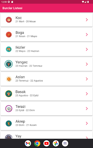 Burçlar Screen 3