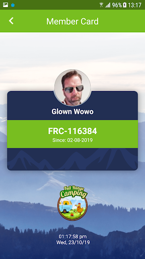 Android application Full Range Camping screenshort