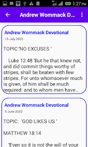Andrew Wommack Devotion