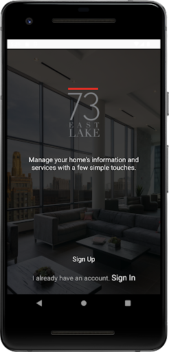 Android application 73 East Lake Apartments screenshort