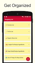 Shopping List - Simple & Easy