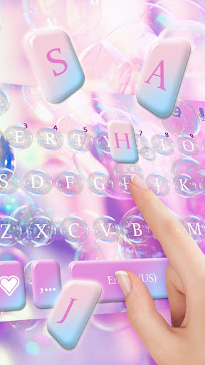 Dreamy Bubble Theme Screen 3