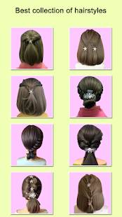 Hairstyles for short hair Girls