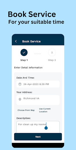 TidyCall | Handyman Services Screen 3