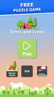 Tents and Trees: Puzzle game