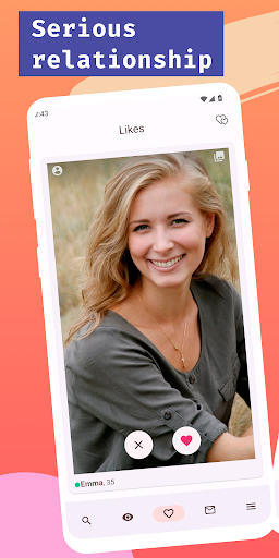 Android application Serious dating Sitelove screenshort