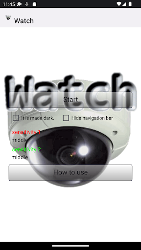 Android application Watch screenshort