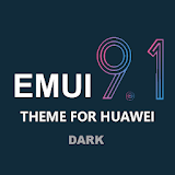 Dark Emui-9.1 Theme for Huawei icon