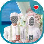 Cover Image of Download Book Wedding Hijab Couple Phot  APK