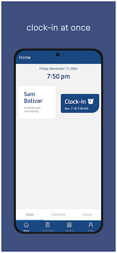 OneTimeApp Screen 2