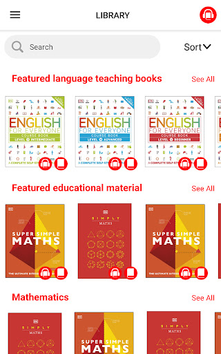 Android application Glassboxx Education screenshort
