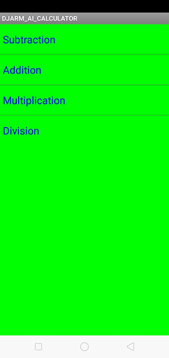 DJARM AI Calculator Screen 3