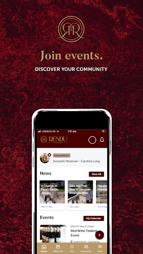 Android application Rendu Connect screenshort