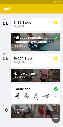 MSC GYM Screen 2