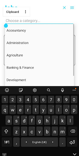 FindJobsZambia Screen 3