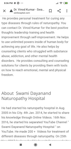 Dr. Vinod Kumar Screen 2
