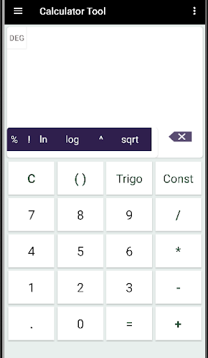 Android application Calculator Tool screenshort