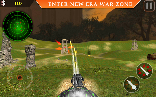Android application Modern Army Missile War screenshort