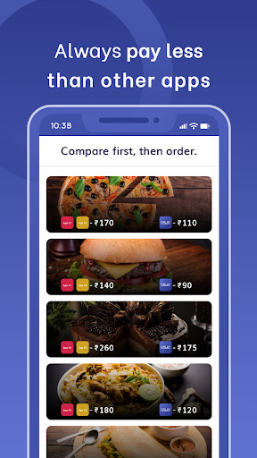 Android application Orlay: Food Delivery at DineIn screenshort