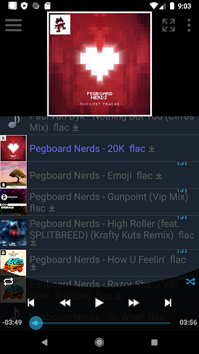 Android application Media Library (Web 3.0 player) screenshort