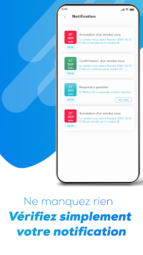 Android application doctym screenshort