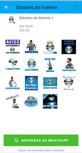 Stickers Engraçados Grêmio