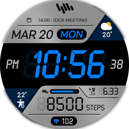 SamWatch Color Metal A screenshot 34