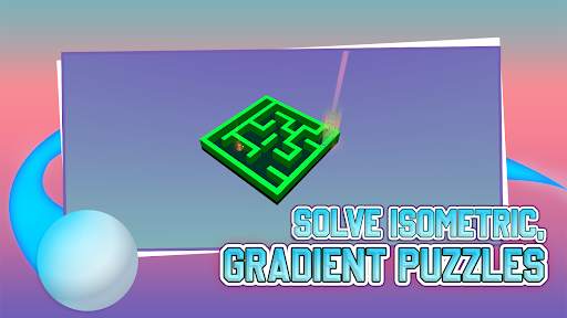 Android application Gaze Maze - 3D Maze Game screenshort