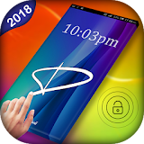Gesture Lock Screen Pro : Letter Lock Screen 2018 icon