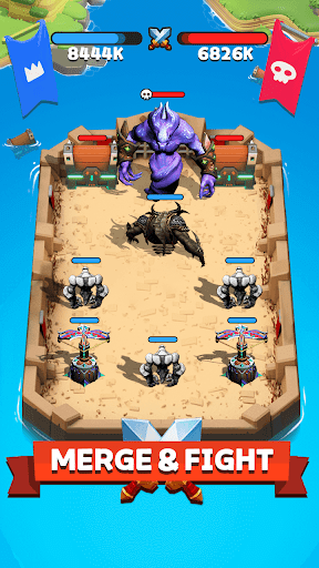 Android application Merge Monster ：Bang Bang screenshort