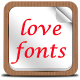 love fonts icon