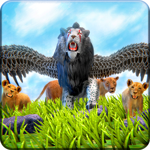 Angry Flying Lion Simulator 2021