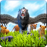 Angry Flying Lion Simulator 2021 icon