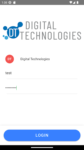 Android application Digisign screenshort