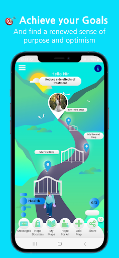 Android application Hopetimize® screenshort