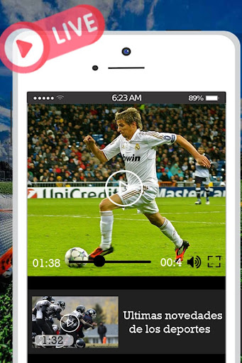 Ver fútbol en vivo paso a paso