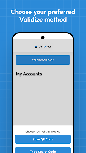 Validize Screen 2
