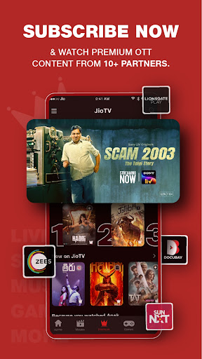 JioTV: Live TV, Catch-Up & OTT screenshot 3