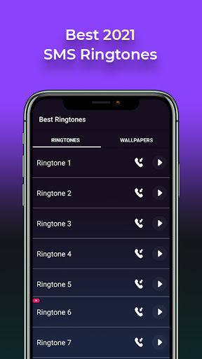 Android application SMS Ringtones 2024 screenshort