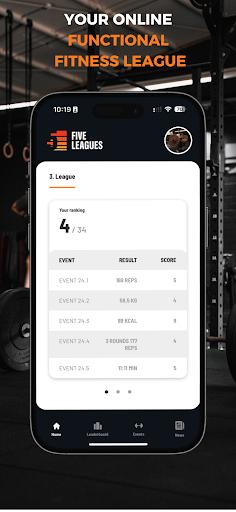 Android application Five Leagues screenshort