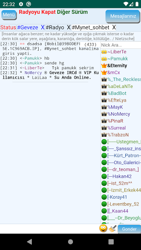 Mynet Sohbet Screen 2