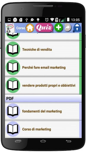 Corso di marketing (italiano) Screen 3