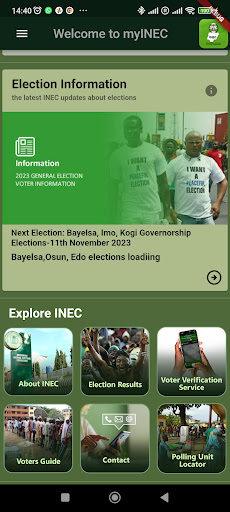 myINEC: Official app of INEC Screen 3