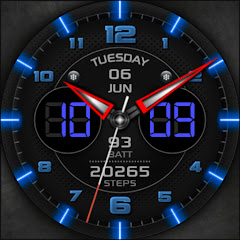 PW89 Blue Neon Face