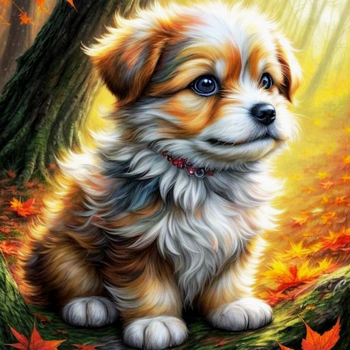 Cute Puppy Wallpaper Gallery logo