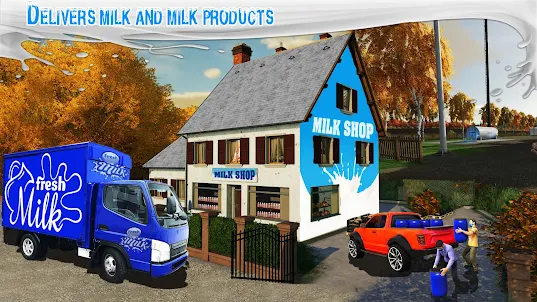 Milk Van Delivery The Cow Milk